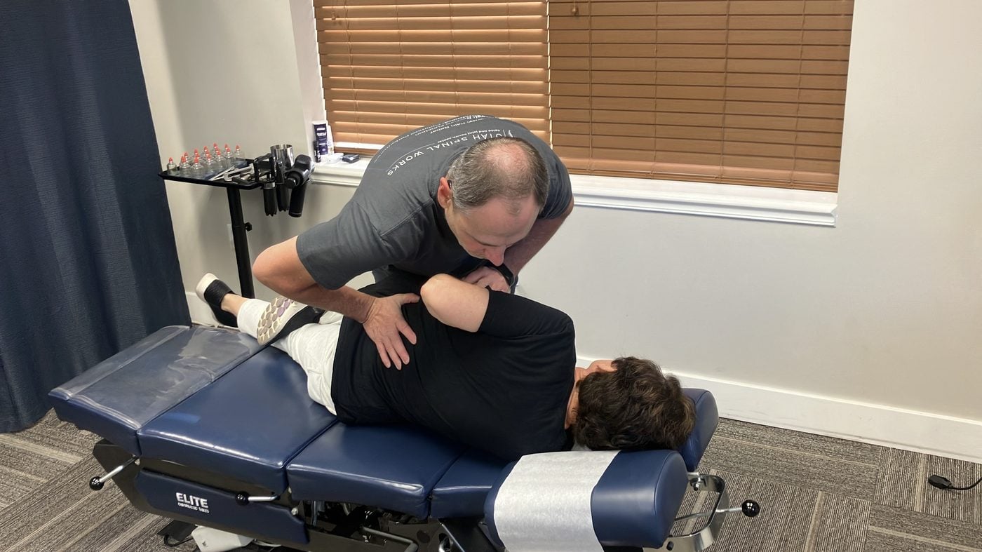 Chiropractic adjustment